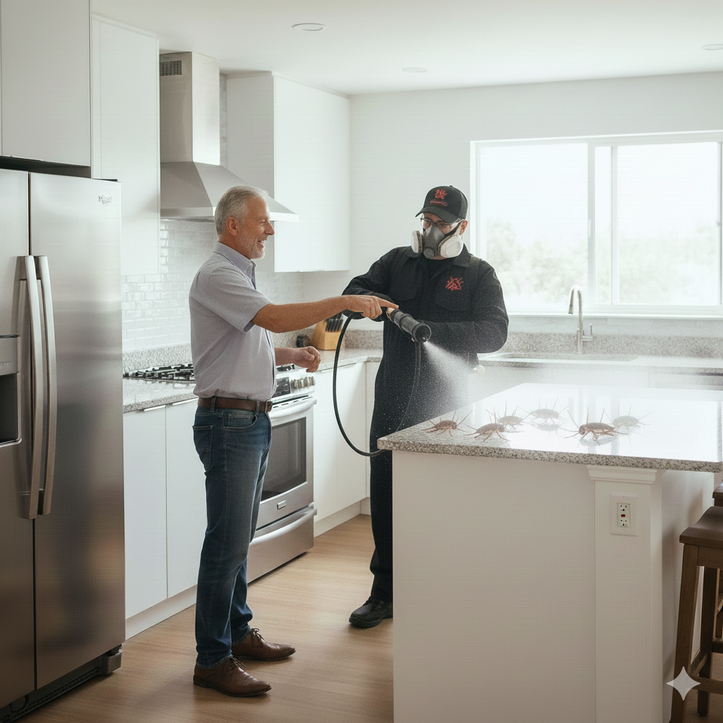 Fumigación de Cucarachas