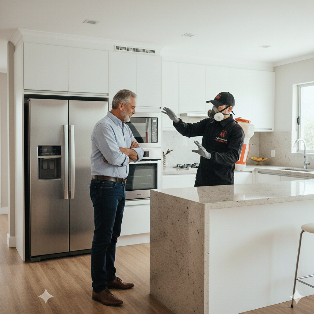 Fumigación de Cucarachas