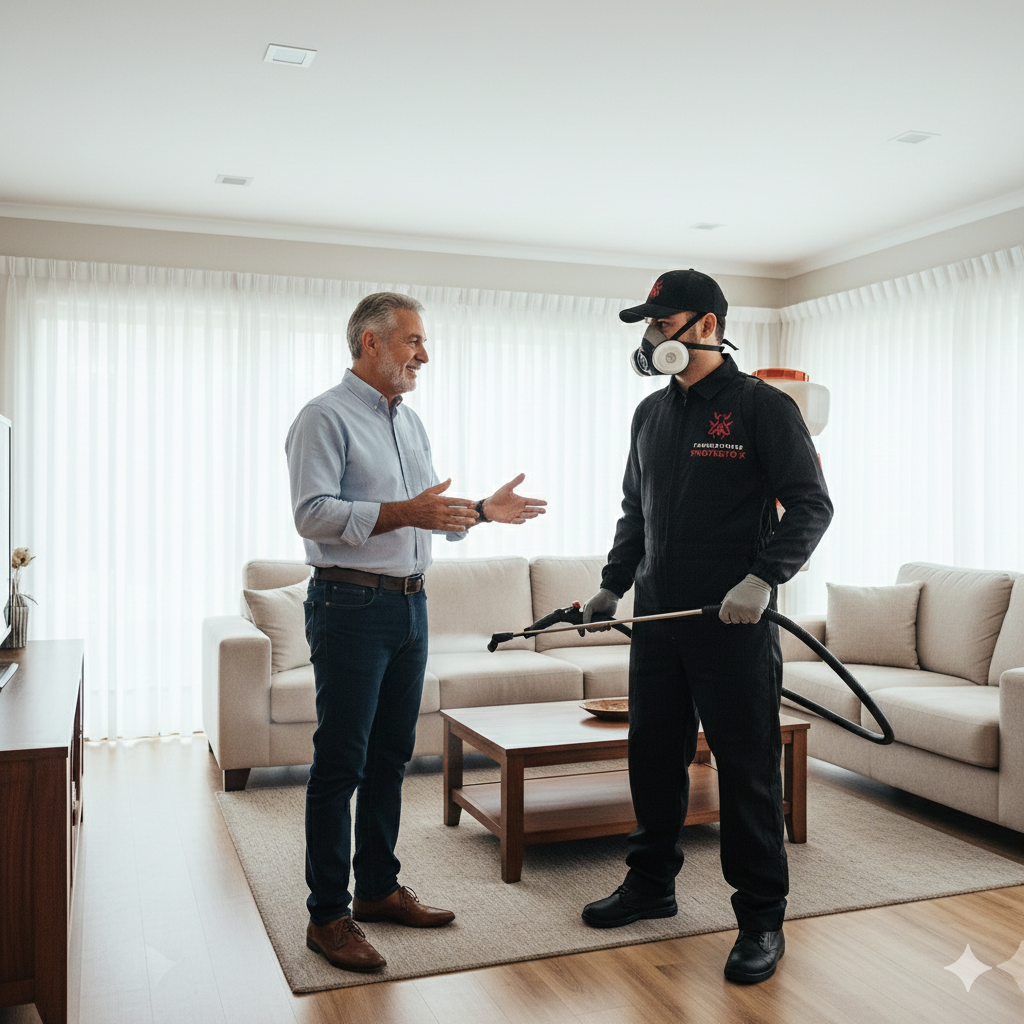 Fumigación de Cucarachas